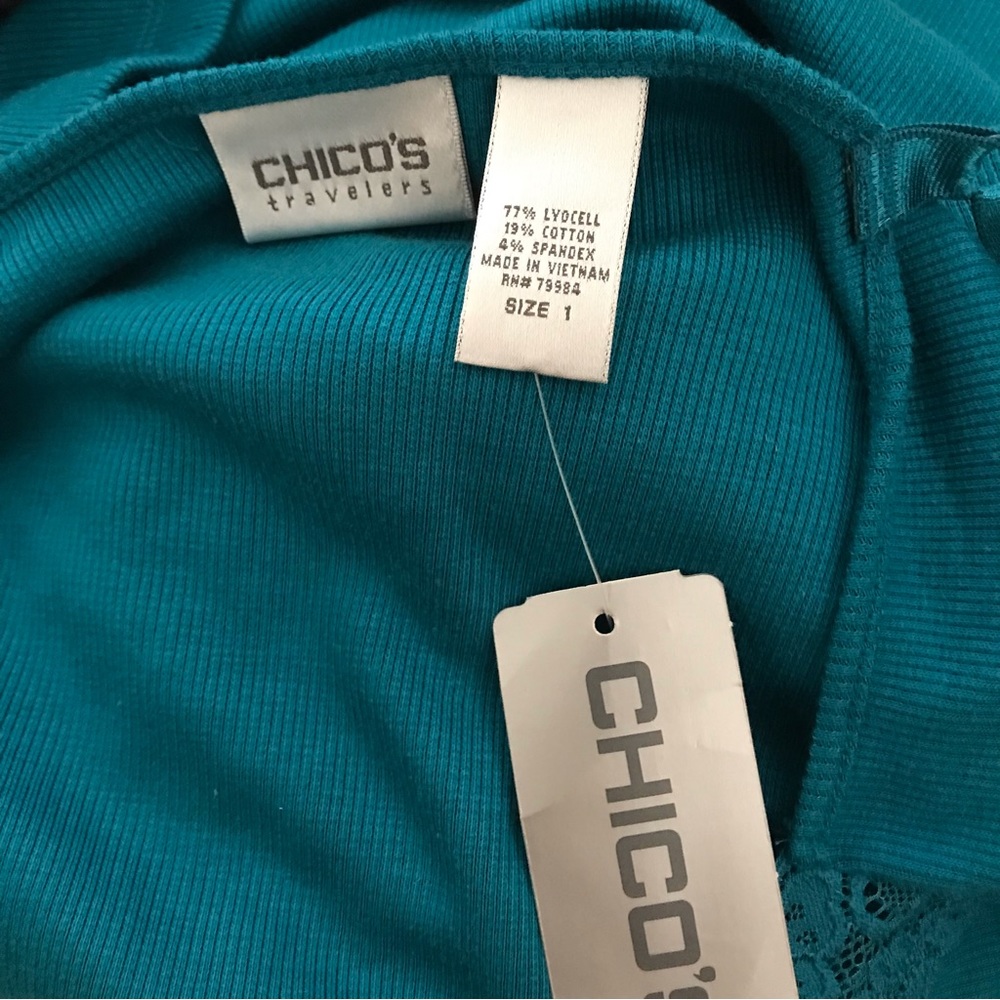 Chicos Medium Beautiful Top - Picture 6 of 7